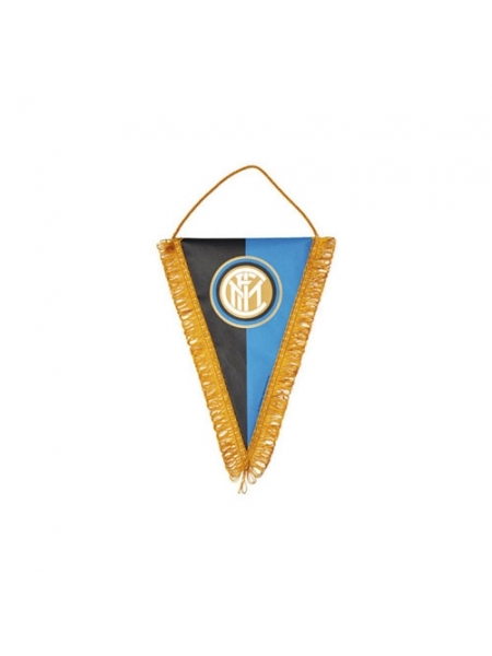 Gagliardetto triangolare piccolo con logo ufficiale Inter